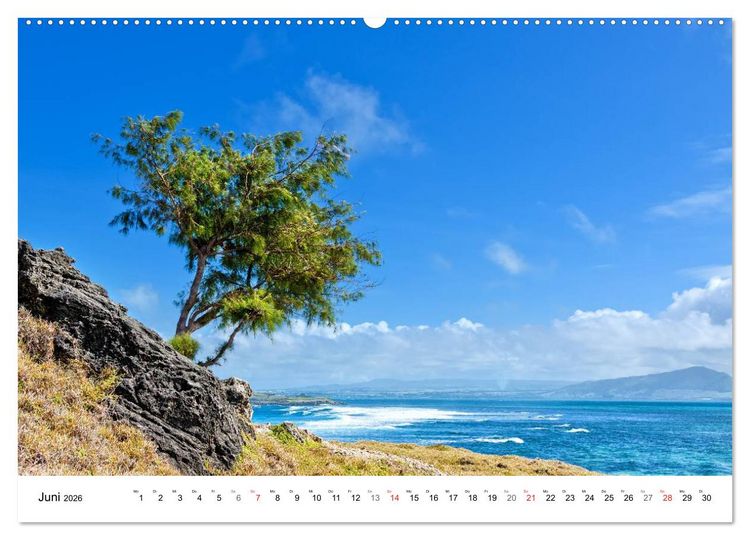 Produktbild: Inselparadies Mauritius (Wandkalender 2026 DIN A2 quer), CALVENDO Monatskalender