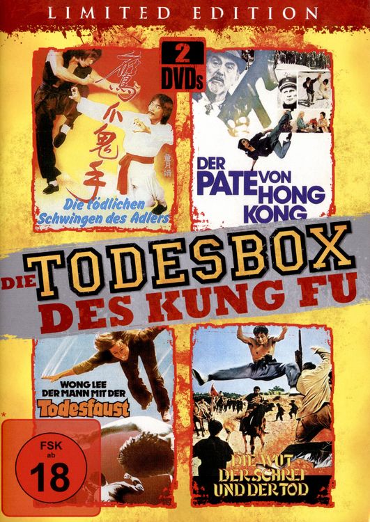 Produktbild: Die Todesbox des Kung Fu - Limitiert auf 1000 St&uuml;ck [2 DVDs]