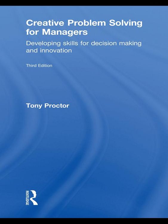 Produktbild: Creative Problem Solving for Managers