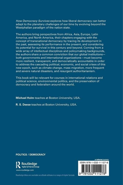 Produktbild: How Democracy Survives