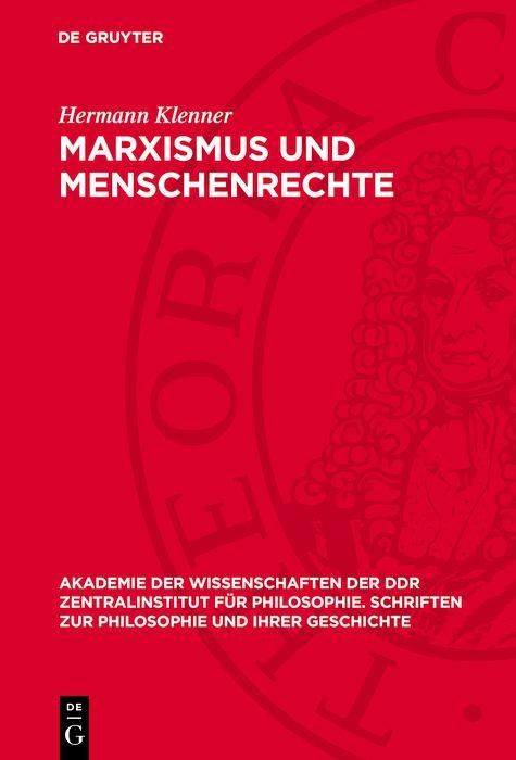 Produktbild: Marxismus und Menschenrechte