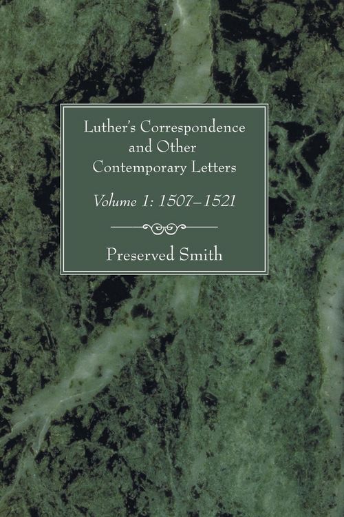 Produktbild: Luther's Correspondence and Other Contemporary Letters, Volume One