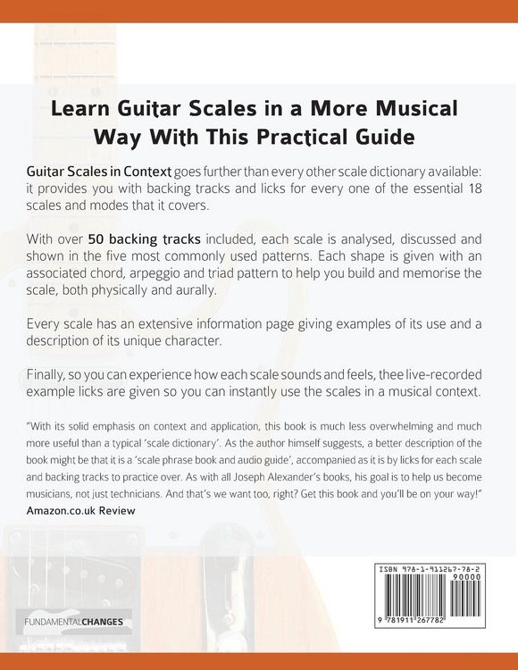 Produktbild: Guitar Scales in Context