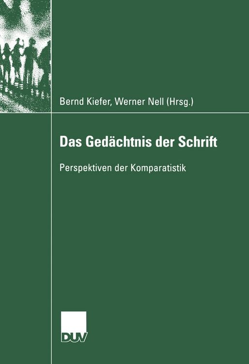 Produktbild: Das Ged&auml;chtnis der Schrift
