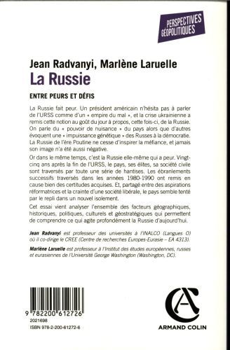 Produktbild: La russie - entre peurs et defis