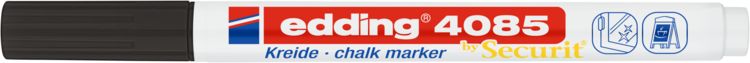 Produktbild: EDDING&reg; Kreide Marker 4085, schwarz