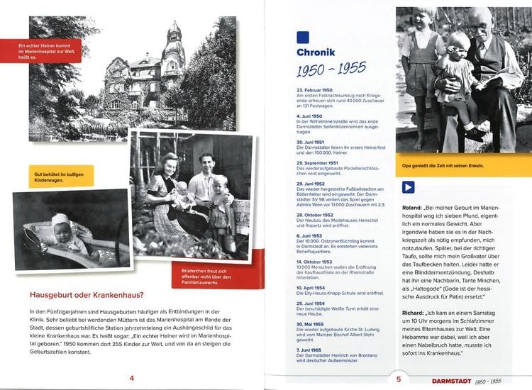 Produktbild: Aufgewachsen in Darmstadt in den 50er & 60er Jahren