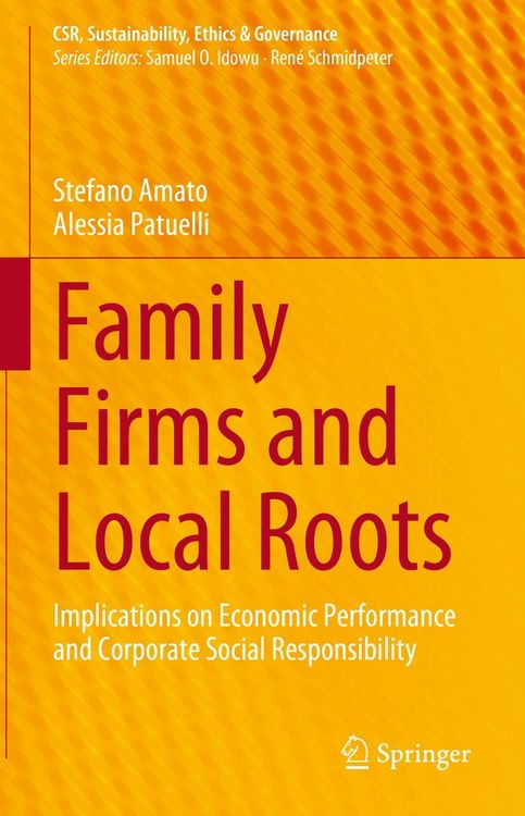 Produktbild: Family Firms and Local Roots