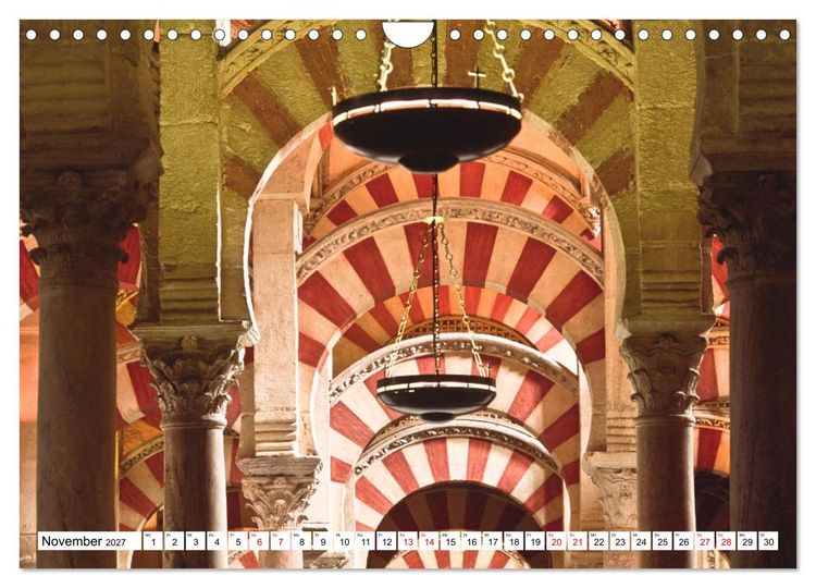 Produktbild: Momente einer Reise - Andalusien (Wandkalender 2027 DIN A4 quer), CALVENDO Monatskalender