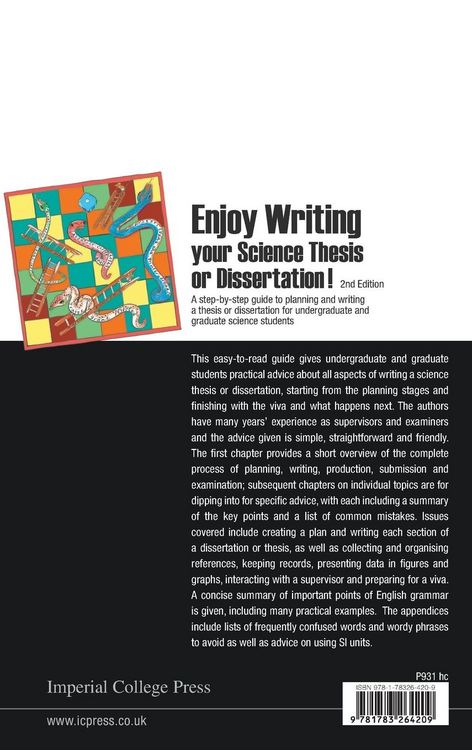 Produktbild: Enjoy Writ Your Sci Thes (2nd Ed)