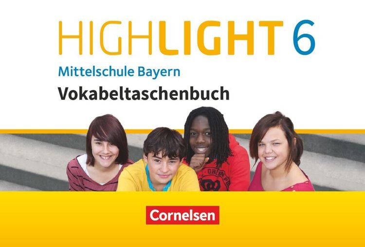 Produktbild: Highlight 6 Mittelschule Bayern - Vokabeltaschenbuch