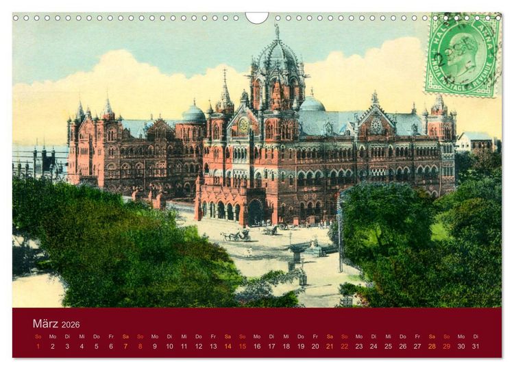 Produktbild: Altes Indien um 1900 (Wandkalender 2026 DIN A3 quer), CALVENDO Monatskalender