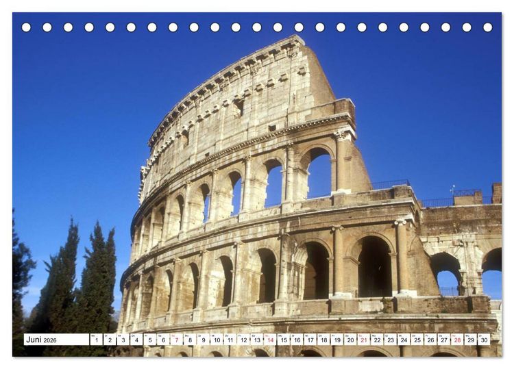 Produktbild: Imperium Romanum (Tischkalender 2026 DIN A5 quer), CALVENDO Monatskalender