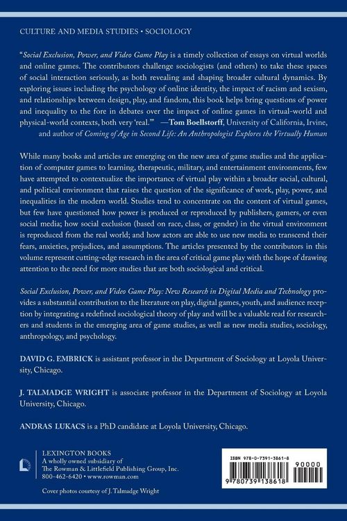 Produktbild: Social Exclusion, Power, and Video Game Play
