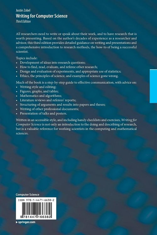 Produktbild: Writing for Computer Science