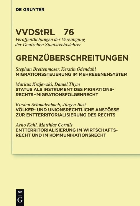 Produktbild: Grenz&uuml;berschreitungen