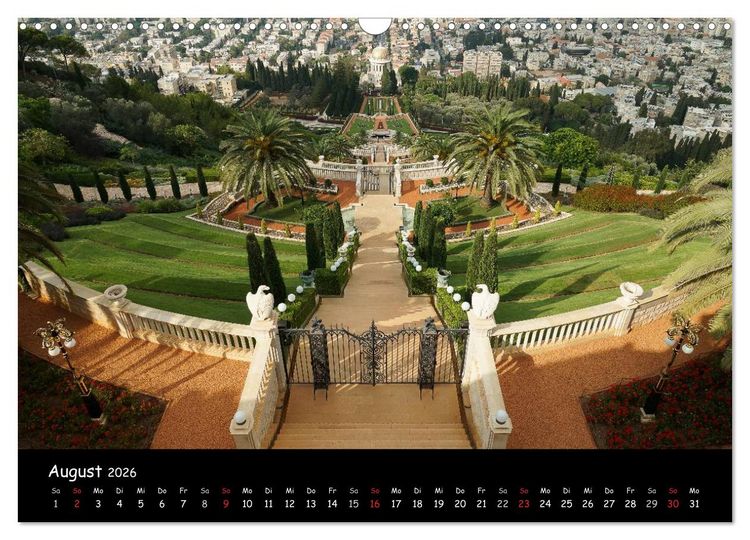 Produktbild: Israel - eindrucksvoll, anders, sch&ouml;n! (Wandkalender 2026 DIN A3 quer), CALVENDO Monatskalender