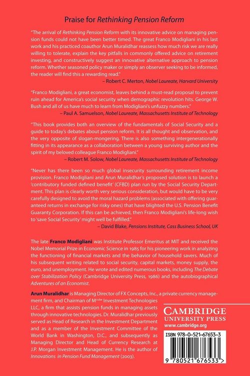 Produktbild: Rethinking Pension Reform