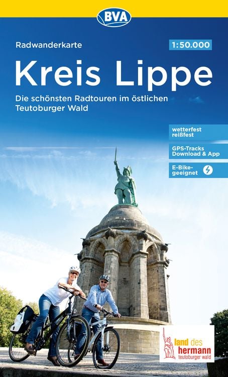 Bild vom Artikel Radwanderkarte BVA Kreis Lippe Die schönsten Radtouren im östlichen Teutoburger vom Autor BVA BikeMedia GmbH