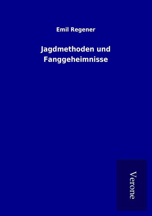 Produktbild: Jagdmethoden und Fanggeheimnisse