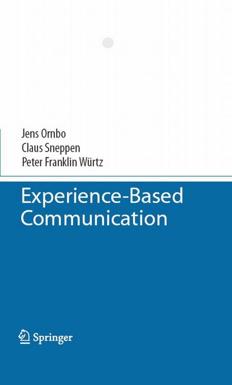 Produktbild: Experience-Based Communication