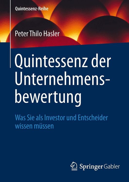 Produktbild: Quintessenz der Unternehmensbewertung