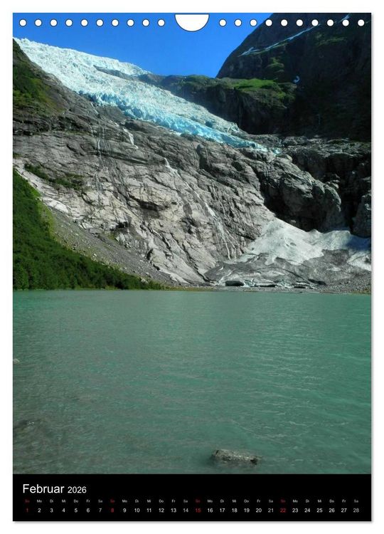 Produktbild: Paradiesisches Norwegen (Wandkalender 2026 DIN A4 hoch), CALVENDO Monatskalender
