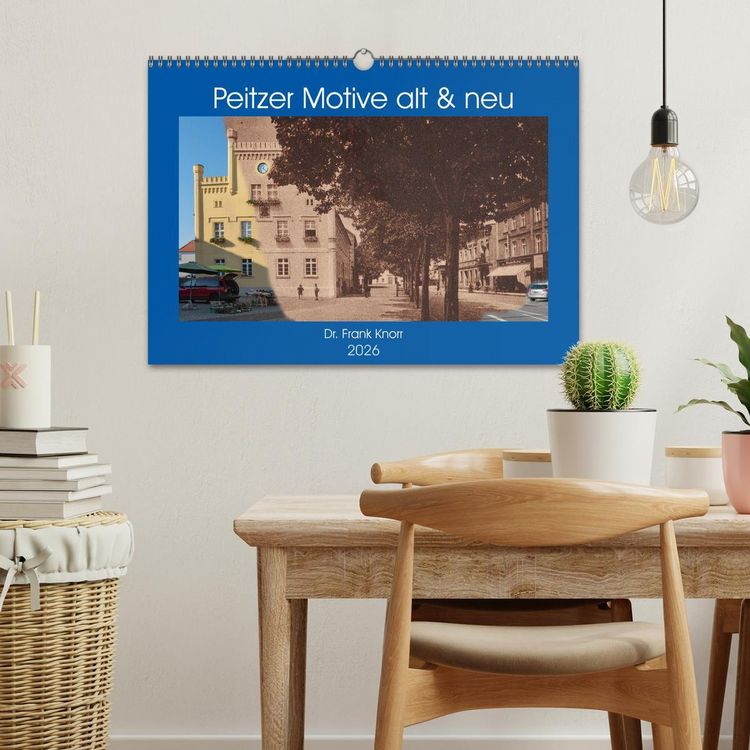 Produktbild: Peitzer Motive alt und neu (Wandkalender 2026 DIN A3 quer), CALVENDO Monatskalender