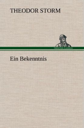 Produktbild: Ein Bekenntnis