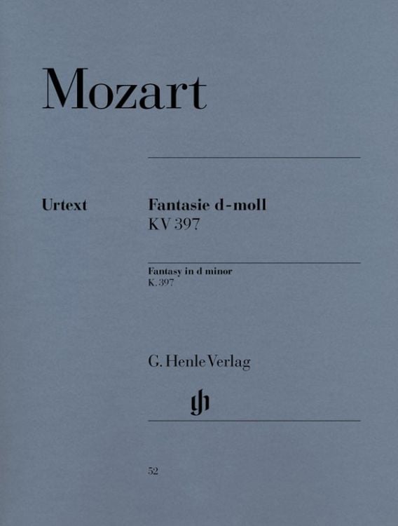 Bild vom Artikel Wolfgang Amadeus Mozart - Fantasie d-moll KV 397 (385g) vom Autor Wolfgang Amadeus Mozart