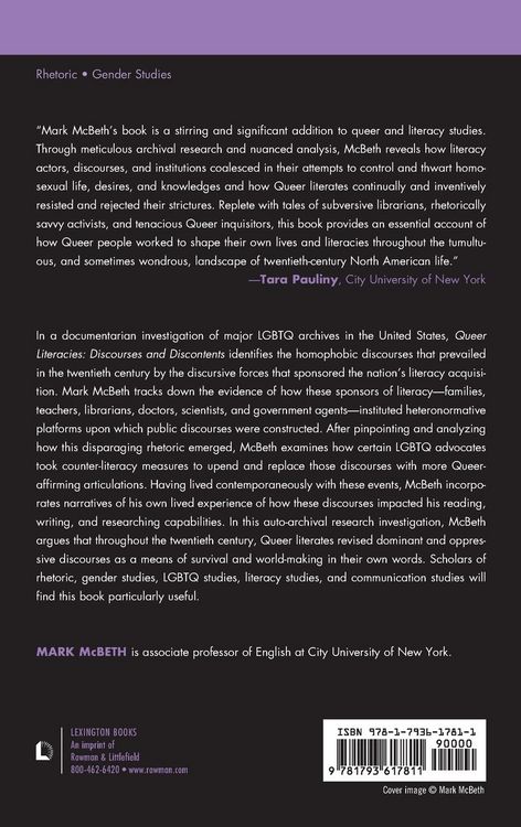 Produktbild: Queer Literacies