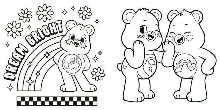 Produktbild: Care Bears Colouring Bk Pb