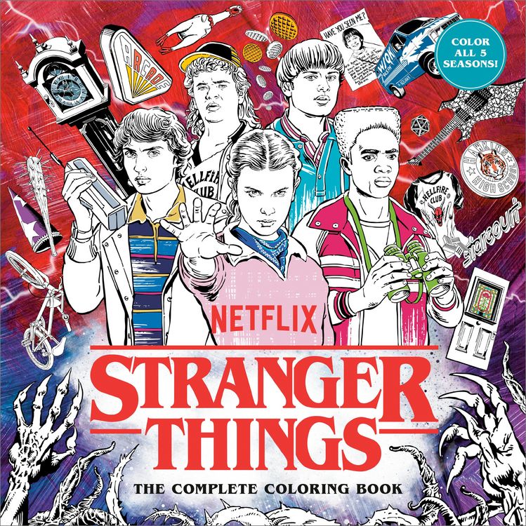 Produktbild: Stranger Things: The Complete Coloring Book (Color All Five Seasons!)