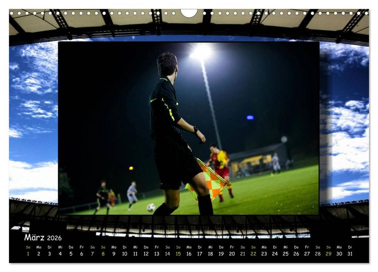 Produktbild: Fu&szlig;ball regiert die Welt (Wandkalender 2026 DIN A3 quer), CALVENDO Monatskalender