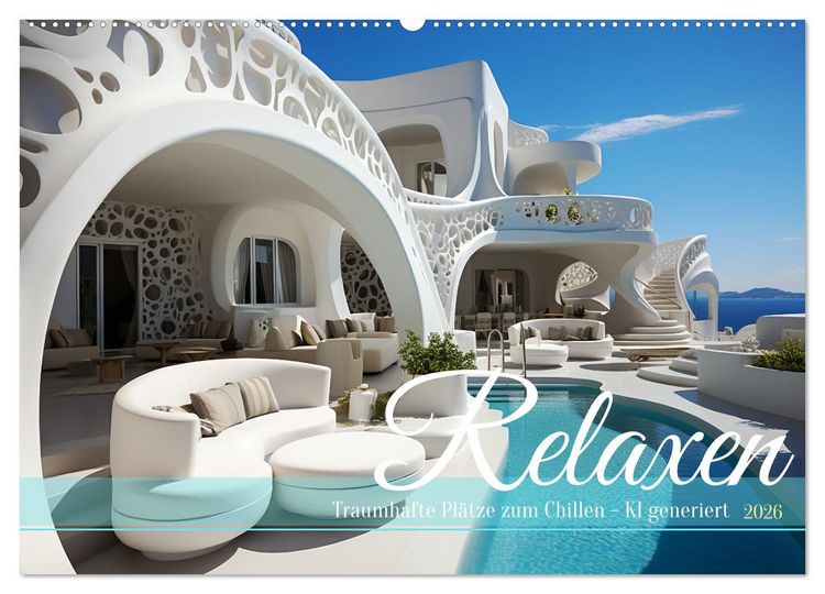 Produktbild: Relaxen (Wandkalender 2026 DIN A2 quer), CALVENDO Monatskalender