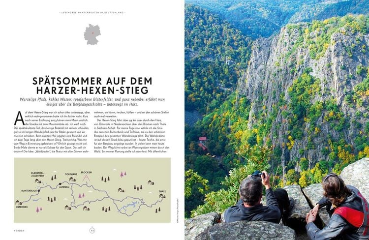 Produktbild: LONELY PLANET Bildband Legend&auml;re Wanderrouten in Deutschland
