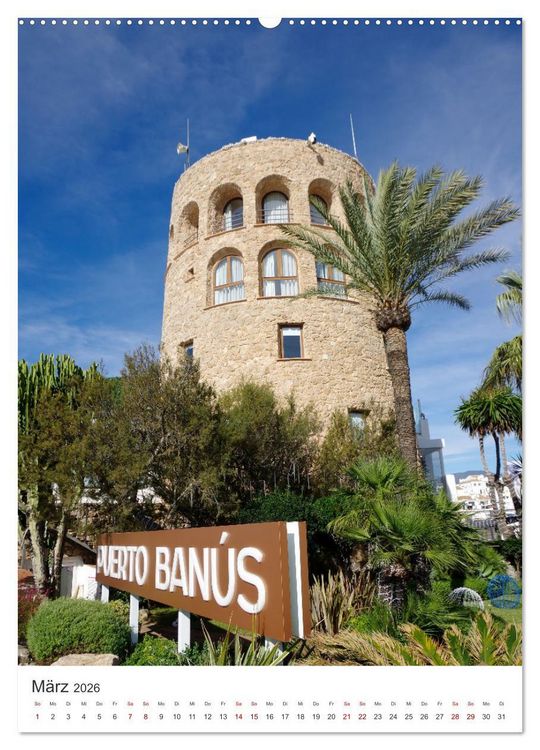 Produktbild: Marbella - Die Costa del Sol in Hochform (Wandkalender 2026 DIN A2 hoch), CALVENDO Monatskalender
