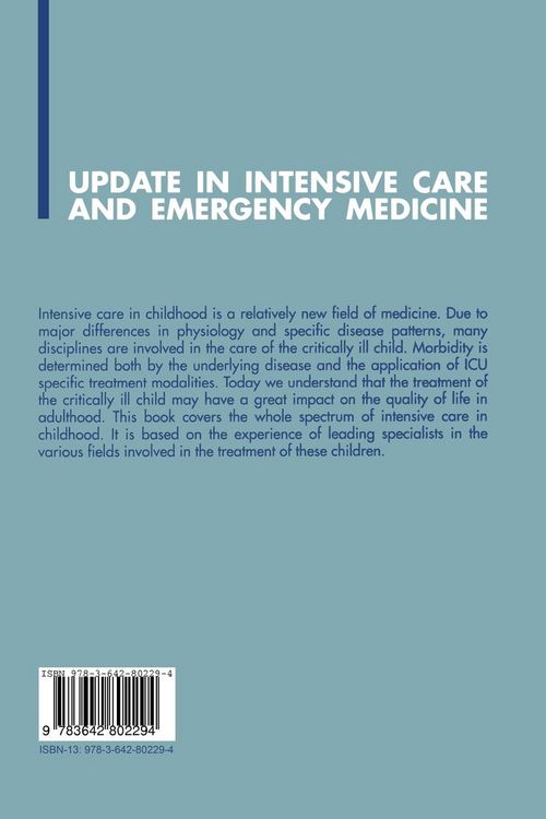 Produktbild: Intensive Care in Childhood