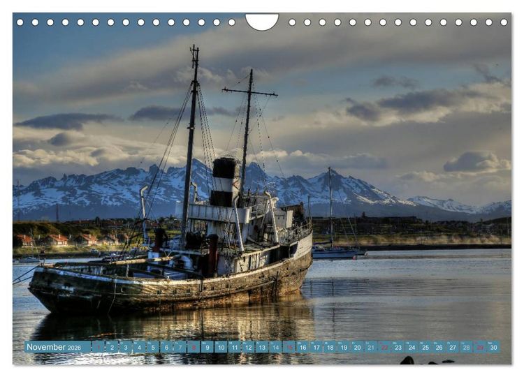Produktbild: Wildes Patagonien - Abenteuer am Ende der Welt (Wandkalender 2026 DIN A4 quer), CALVENDO Monatskalender