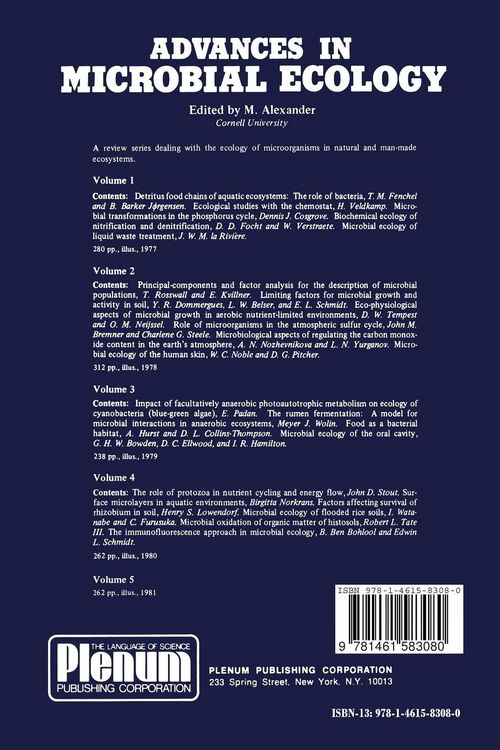 Produktbild: Advances in Microbial Ecology