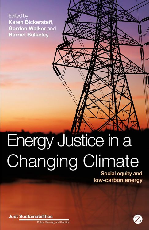 Produktbild: Energy Justice in a Changing Climate