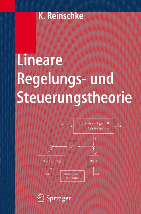 Produktbild: Lineare Regelungs- und Steuerungstheorie