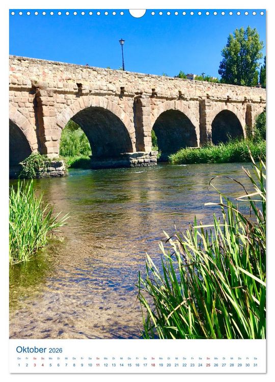 Produktbild: Salamanca. Die goldene Stadt am Tormes (Wandkalender 2026 DIN A3 hoch), CALVENDO Monatskalender