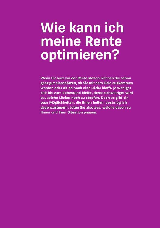 Produktbild: Das Renten-Set