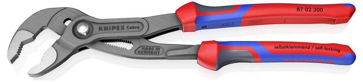 Produktbild: Knipex-Werk Cobra-Wasserp.-Zange 87 02 300
