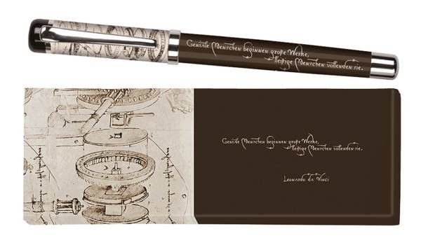 Produktbild: moses. libri_x Tintenroller Leonardo da Vinci