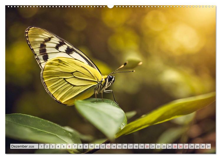 Produktbild: Filigrane Insekten (hochwertiger Premium Wandkalender 2026 DIN A2 quer), Kunstdruck in Hochglanz