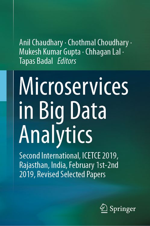 Produktbild: Microservices in Big Data Analytics