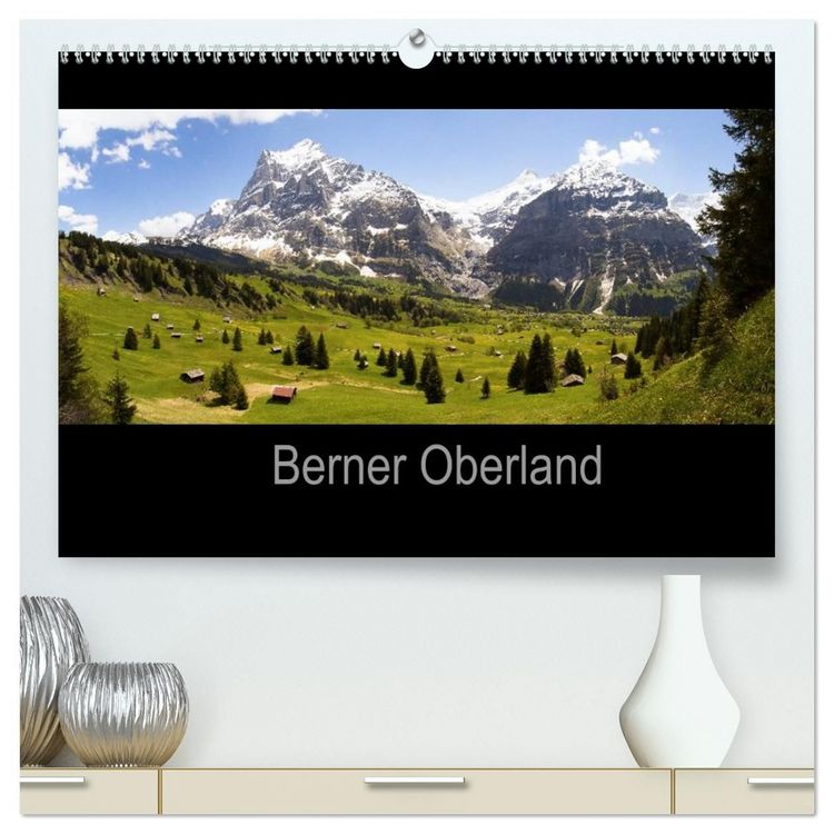 Produktbild: Berner Oberland (hochwertiger Premium Wandkalender 2027 DIN A2 quer), Kunstdruck in Hochglanz