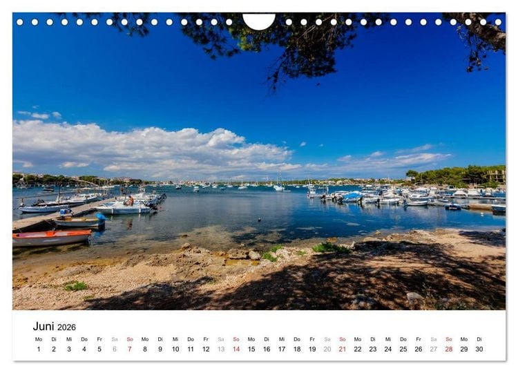 Produktbild: Mallorca - Trauminsel des S&uuml;dens (Wandkalender 2026 DIN A4 quer), CALVENDO Monatskalender